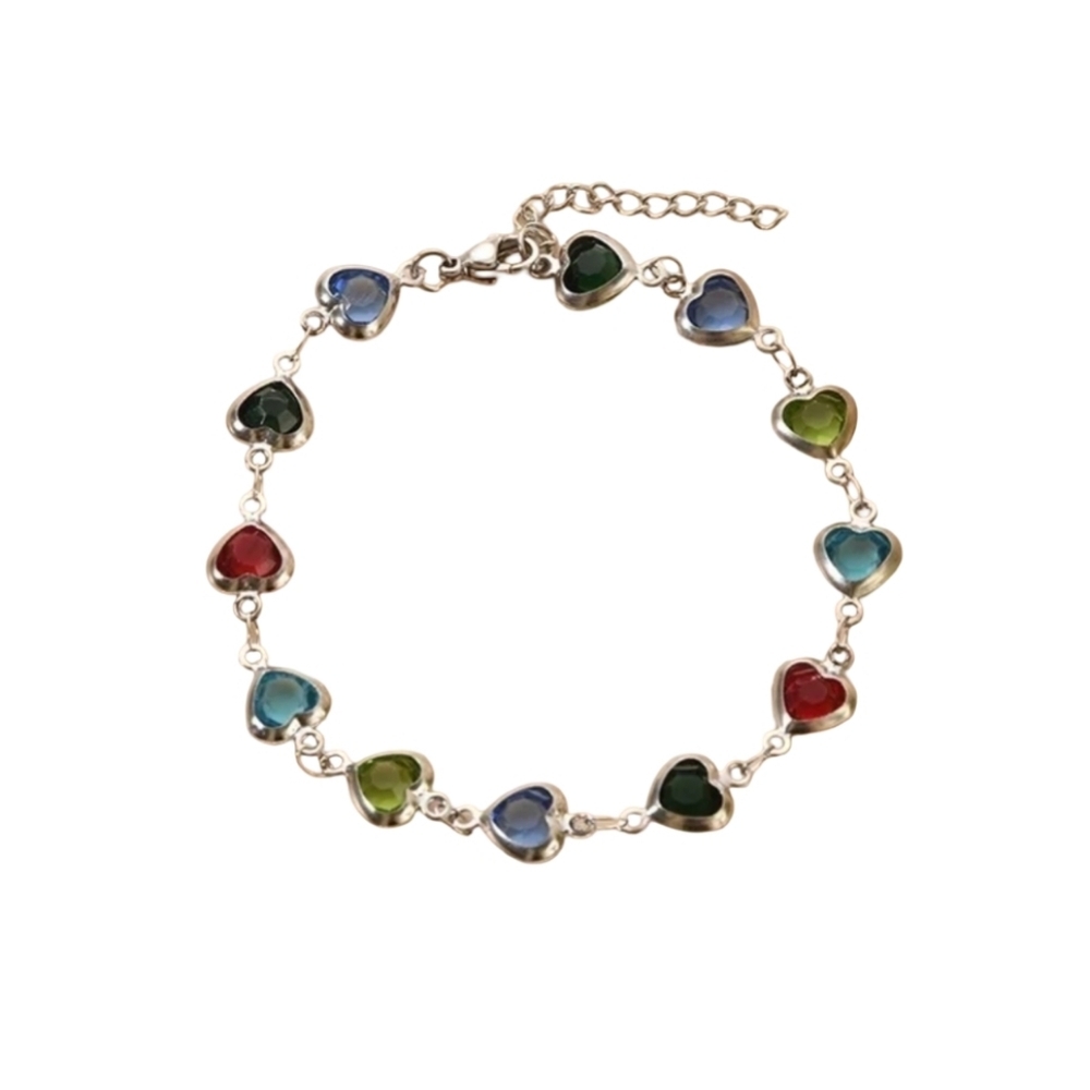 Stainless Steel Heart Bracelet